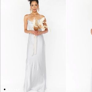 Show me your mumu tuscany maxi slip dress